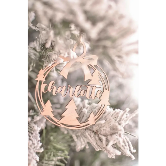 Wreath Ornament - Timber Tinkers